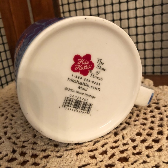 Hilo Hattie Humpback whale Hawaiian Coffee Mug Cup - Picture 8 of 8